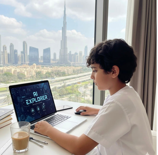 AI Kids Explorer Program Dubai - Abu Dhabi March 2026 - Tinkrebels.com
